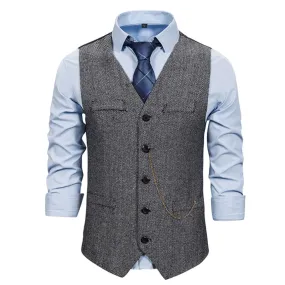 1920's Vest Set (Grey) - Hire