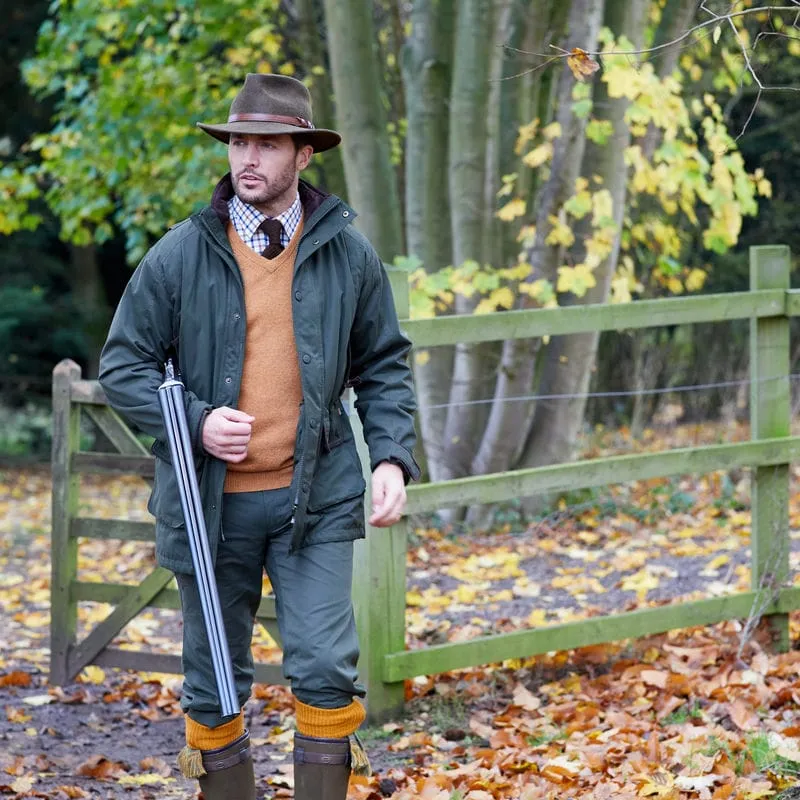 Alan Paine Milwood Mens Breeks - Olive