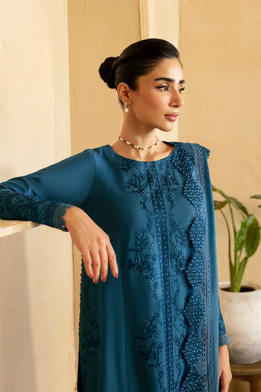 Azure Luxe Premium Cambric Cotton Collection – Marine Whisper
