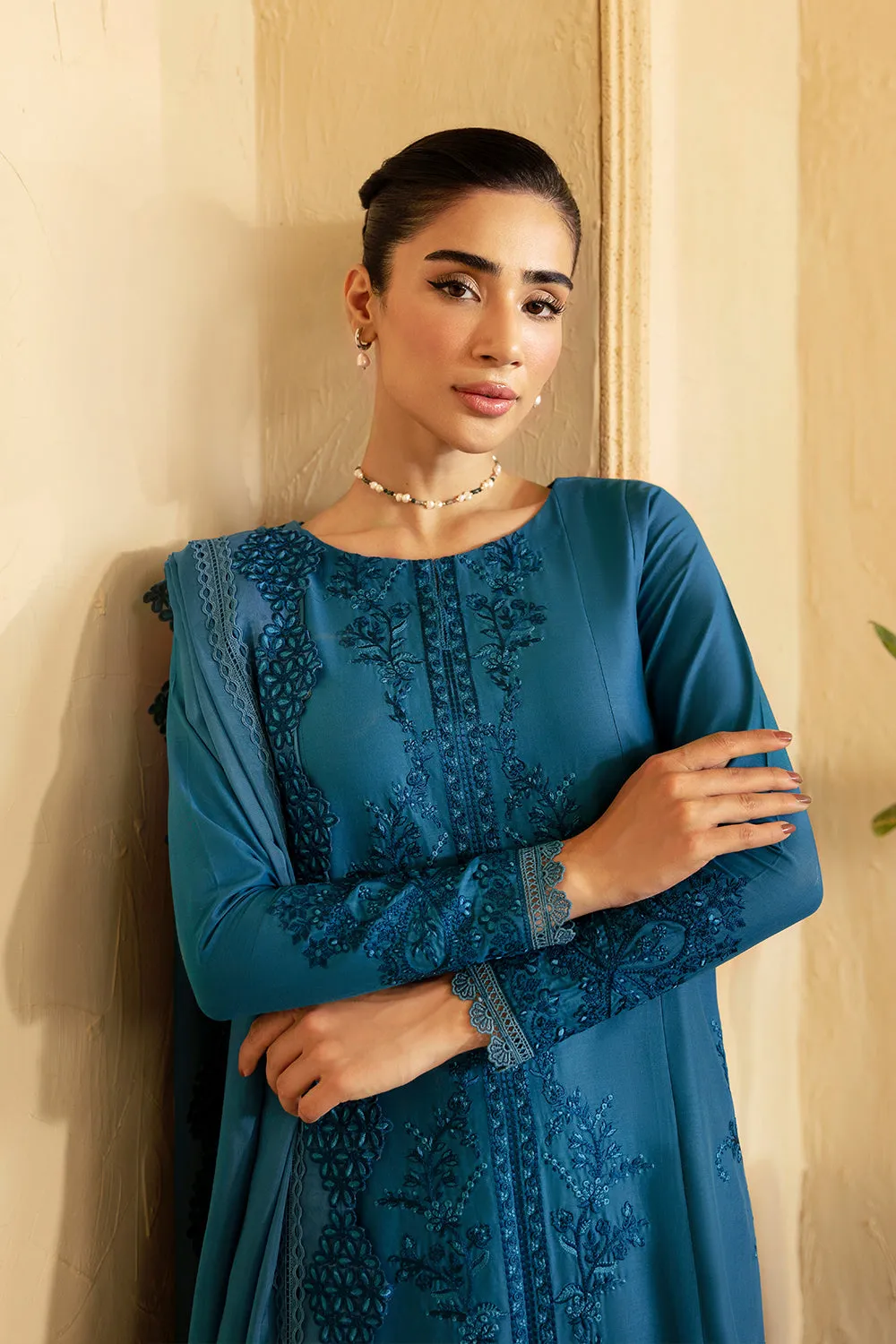 Azure Luxe Premium Cambric Cotton Collection – Marine Whisper