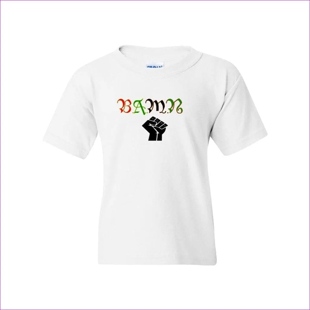 B.A.M.N - By Any Means Necessary Youth Heavy Cotton T-Shirt