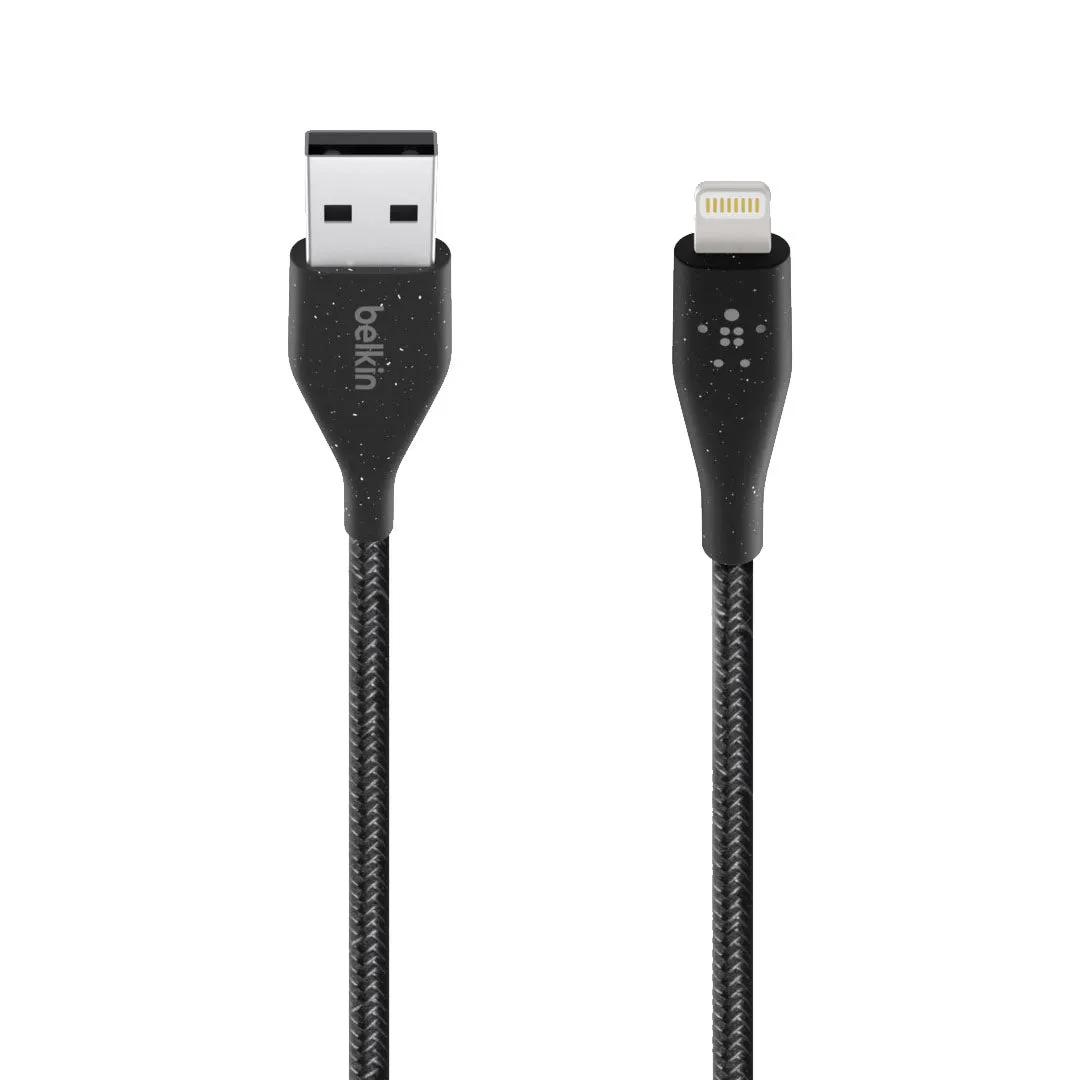 Belkin Duratek Plus Lightning to USB-A Cable ( 1.2m ) - Black (Barcode: 745883769568 )