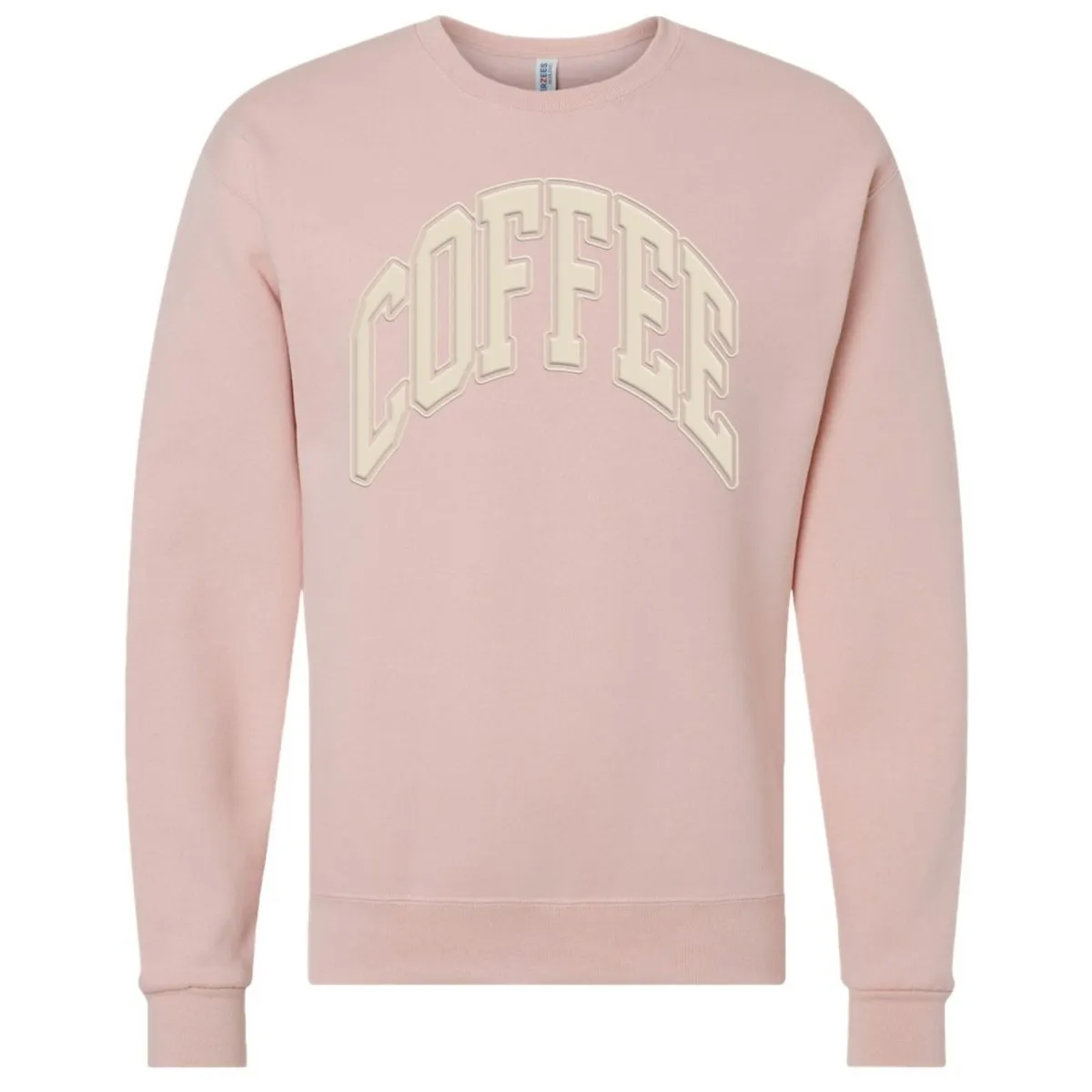 'Coffee' PUFF Crewneck Sweatshirt