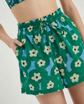 Compania Fantastica Elasticated Waist Floral Shorts