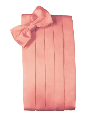 Coral Reef "Premier" Satin Cummerbund Set