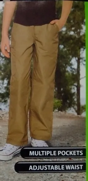 Crane Boys Khaki Quick Dry Fold-up Trousers