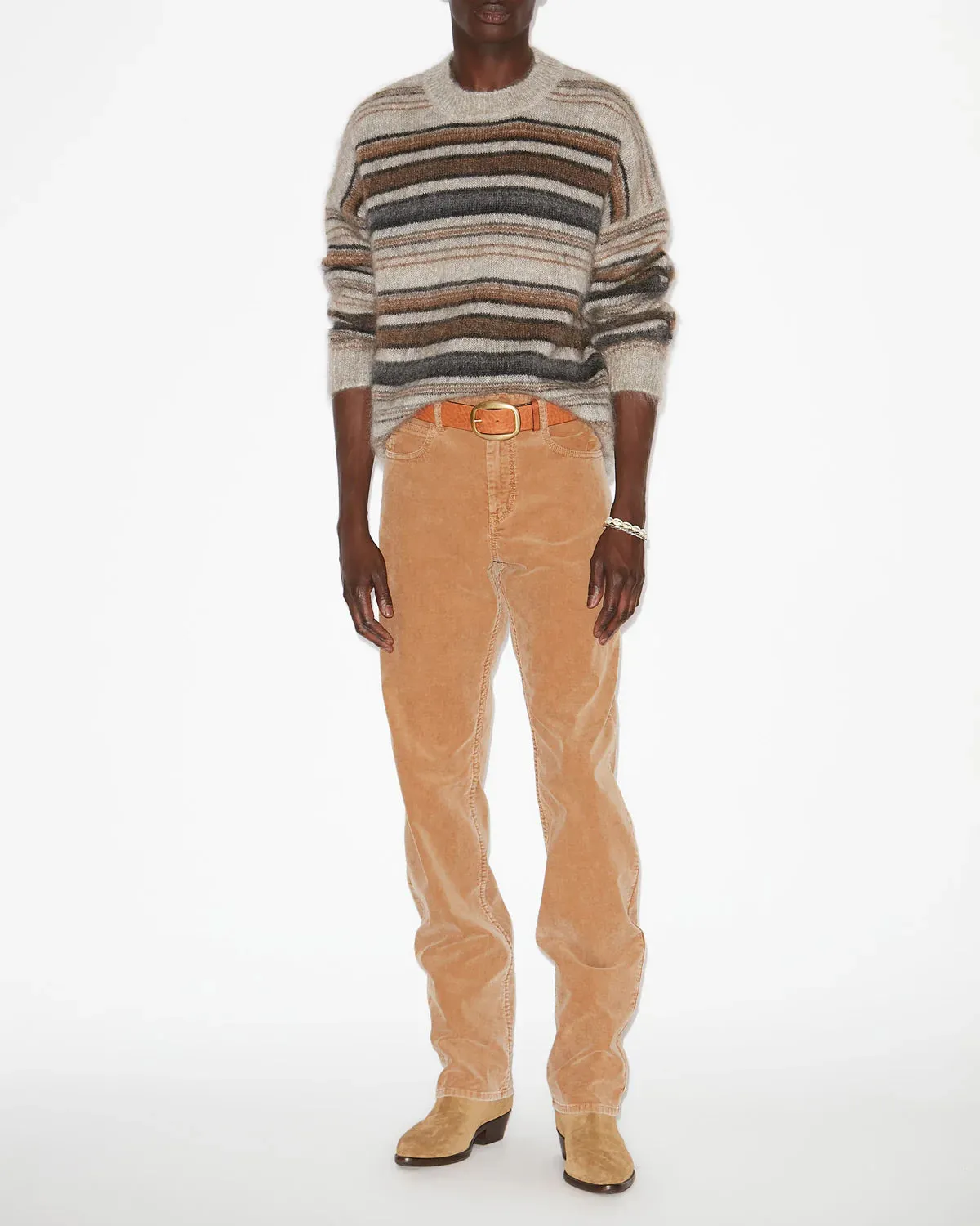 Drussell Pullover in Camel