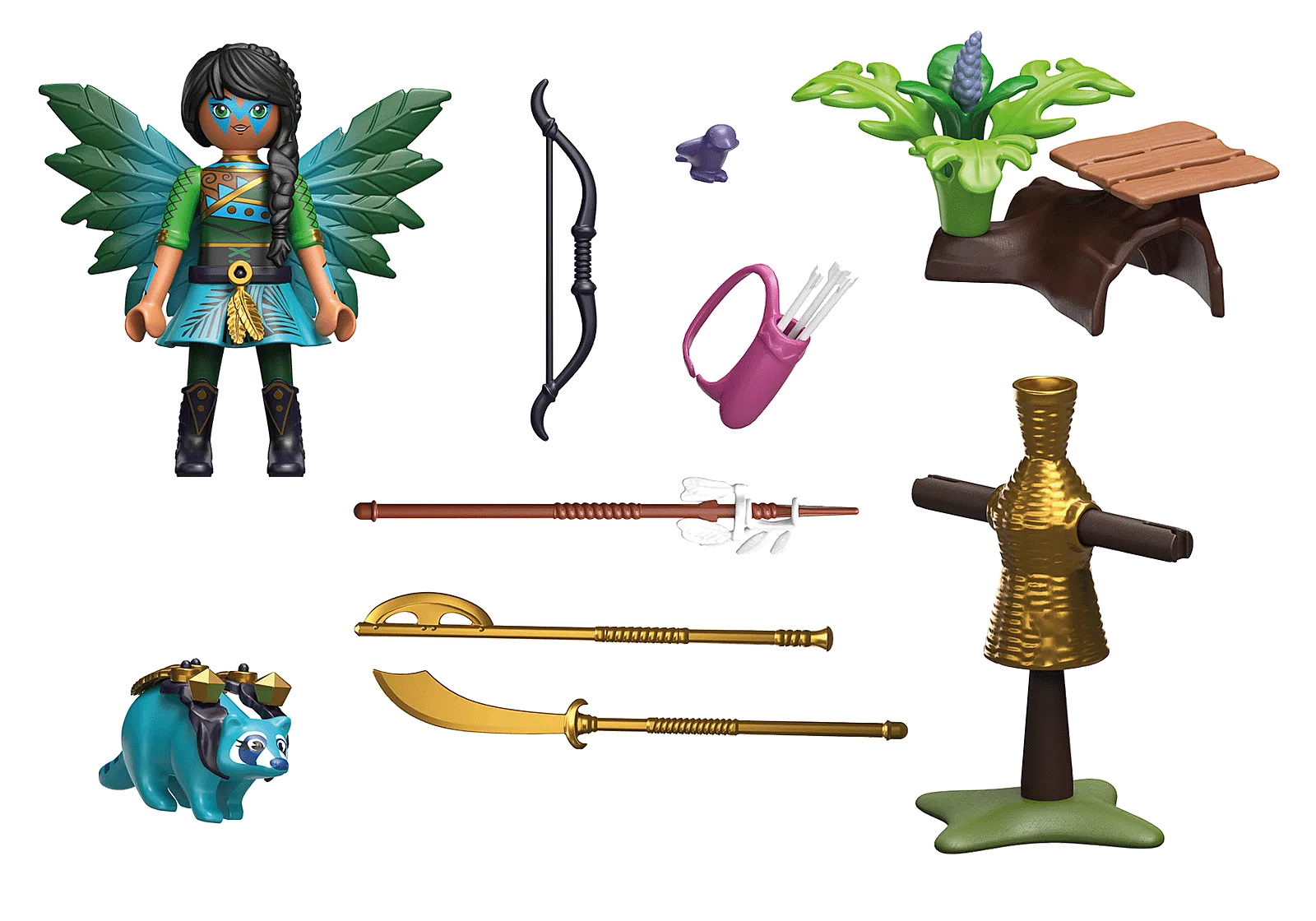 Fairy with Raccoon | Starter Pack