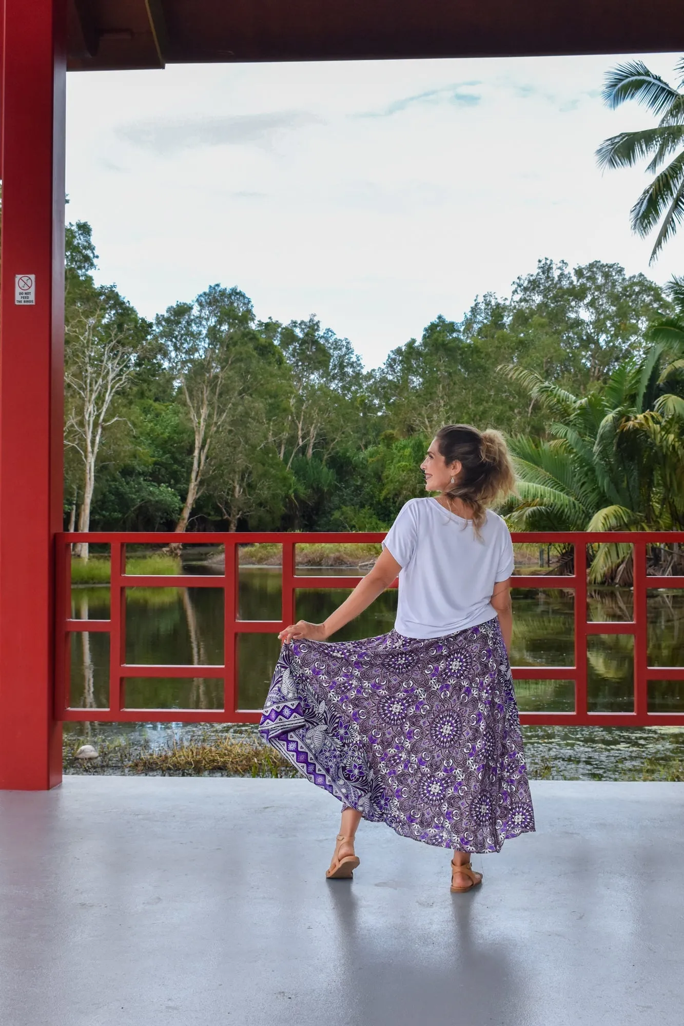 Gypsy Skirt - Skylight Purple