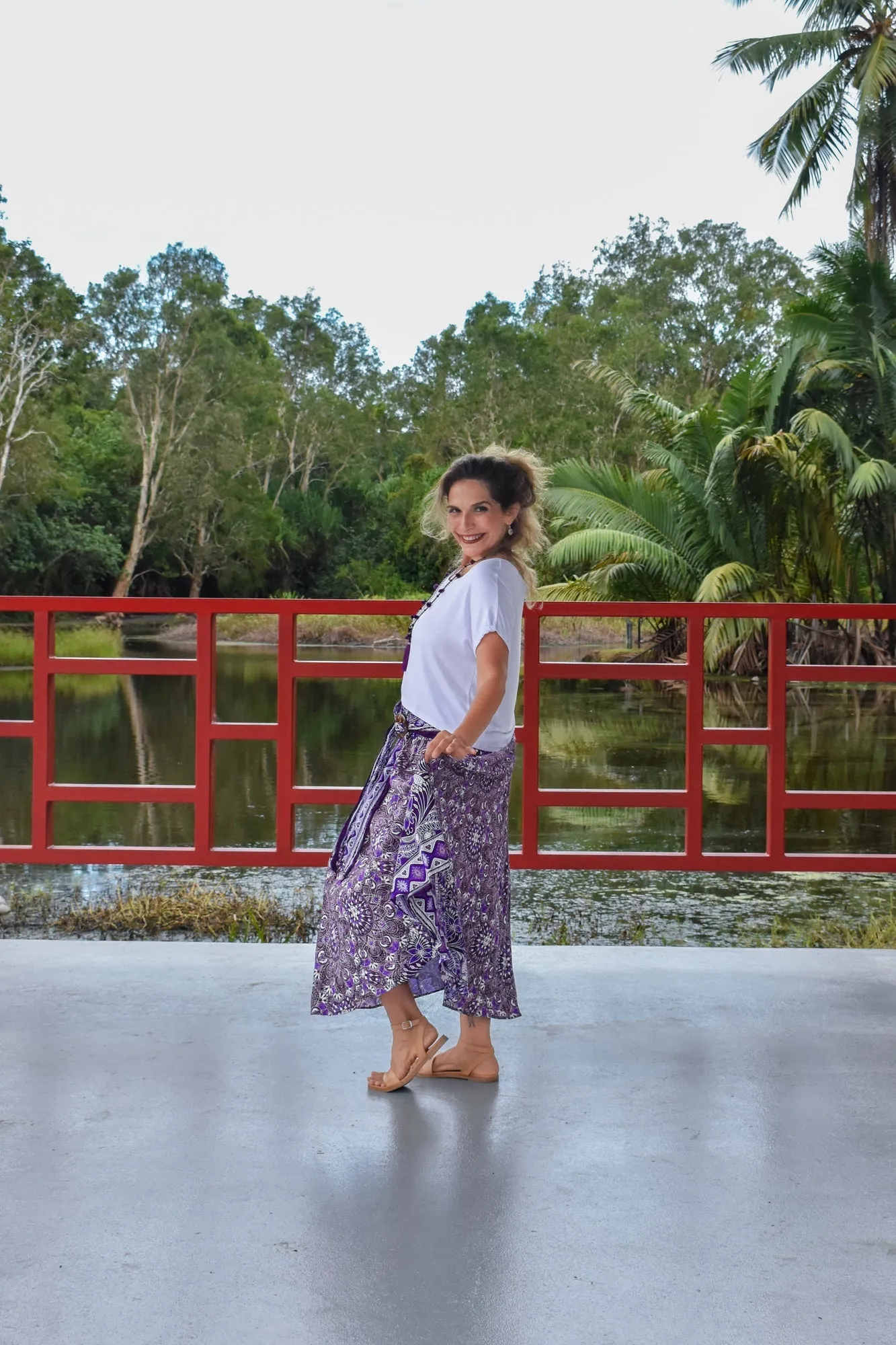 Gypsy Skirt - Skylight Purple