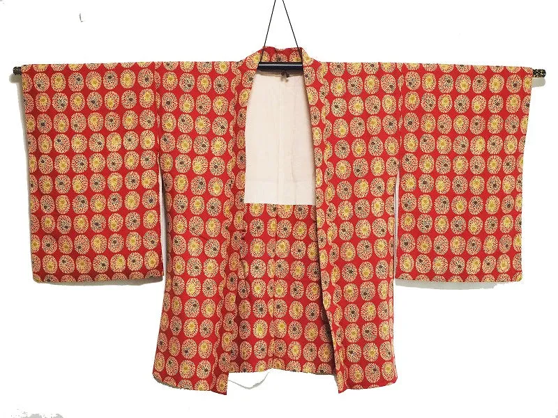 ha0052 haori - haorijJacket -   Japanese vintage jacket silk
