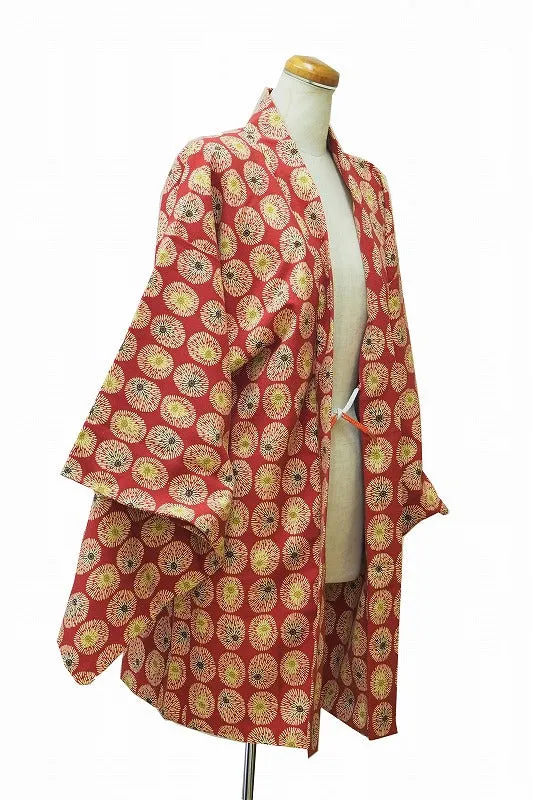 ha0052 haori - haorijJacket -   Japanese vintage jacket silk