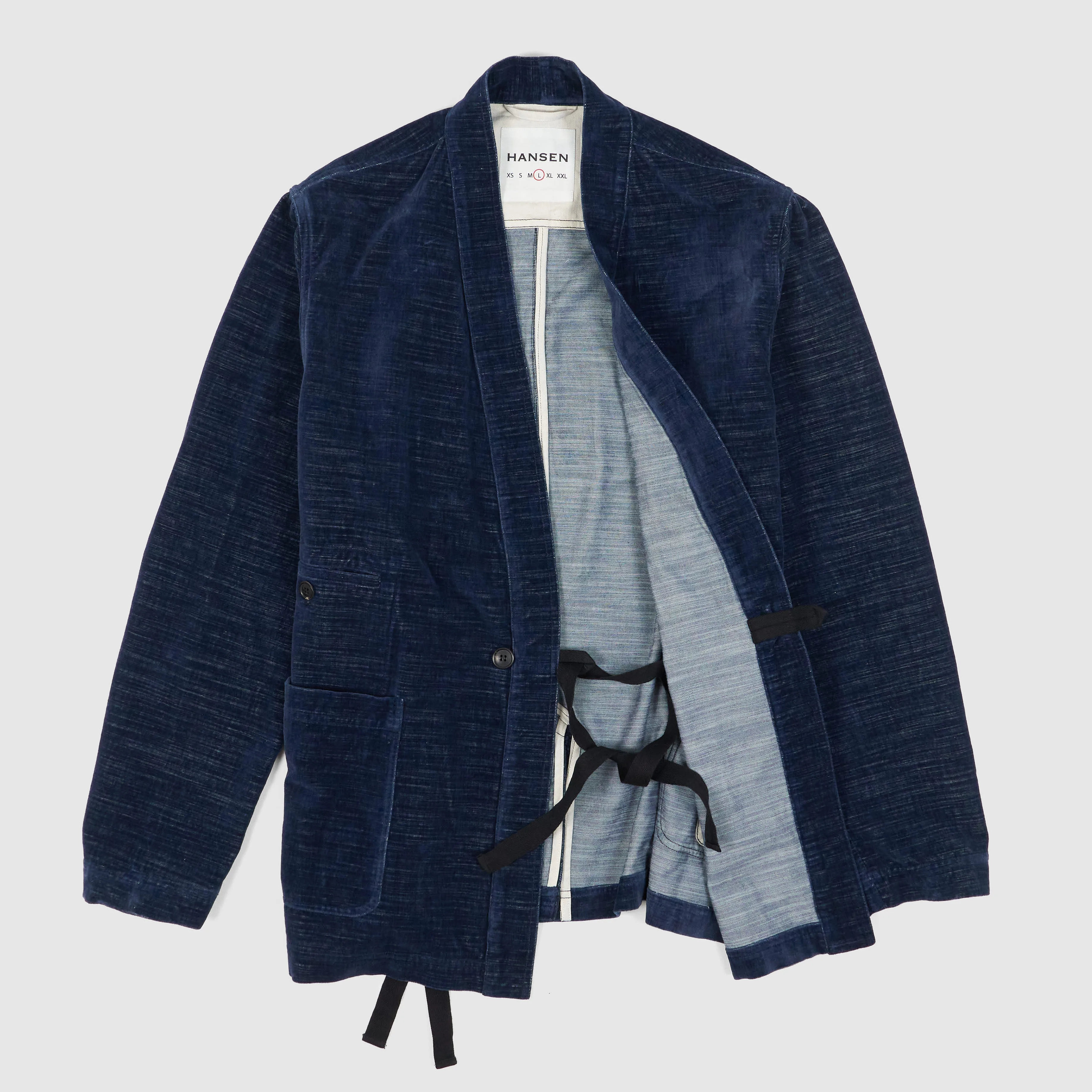 Hansen Folke Scarecrow Velvet Kimono Jacket
