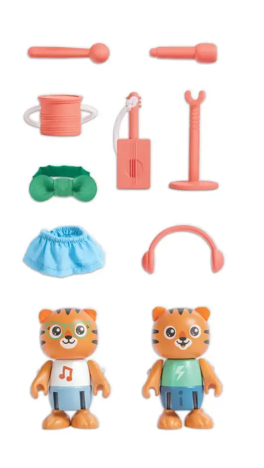 Hape Tigers Friends Set