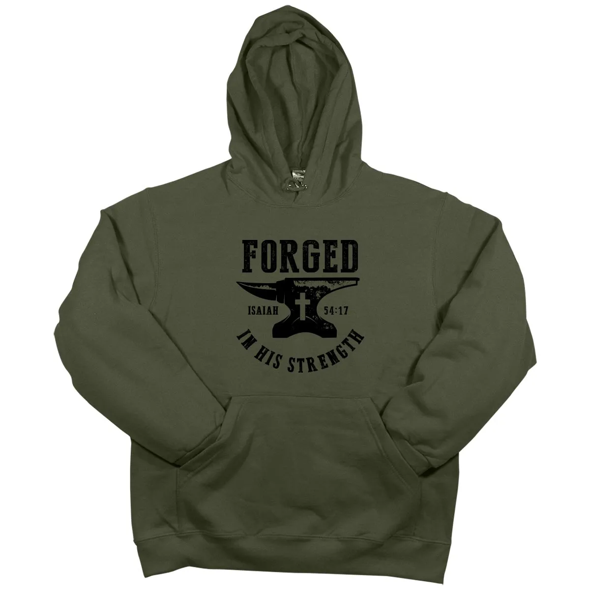 Light Source Mens Hooded Sweatshirt Forged