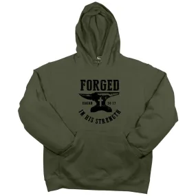 Light Source Mens Hooded Sweatshirt Forged