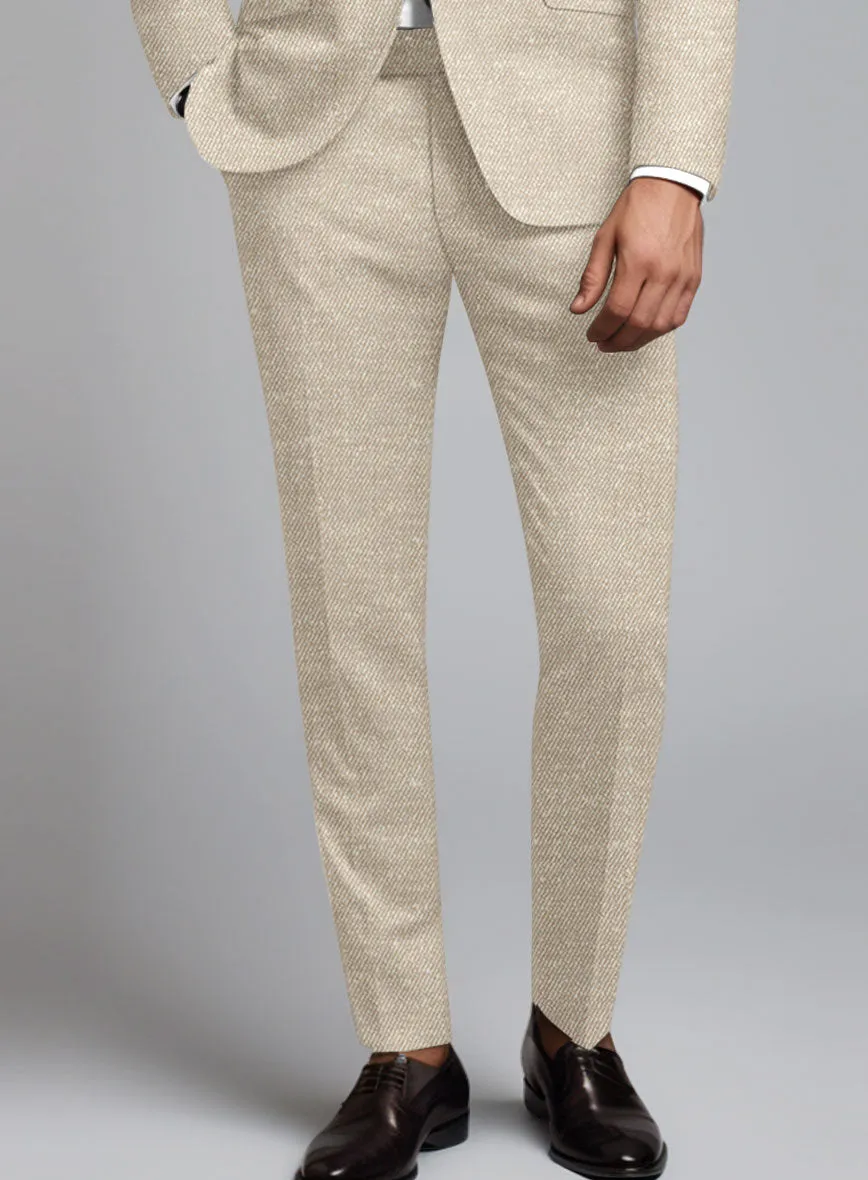 Loro Piana Salvo Wool Silk Linen Pants