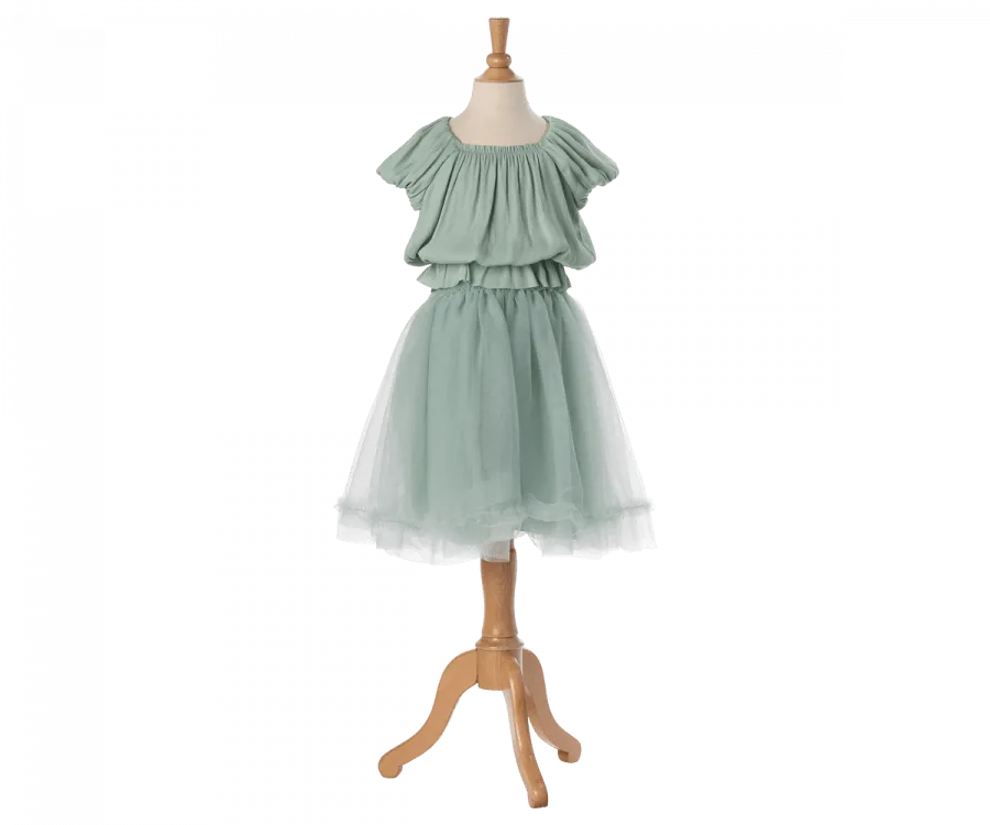 Maileg Princess Tulle Skirt Mint 4-6 & 6-8 years