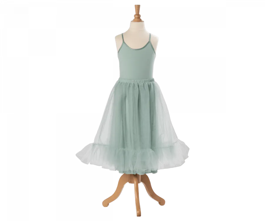 Maileg Princess Tulle Skirt Mint 4-6 & 6-8 years