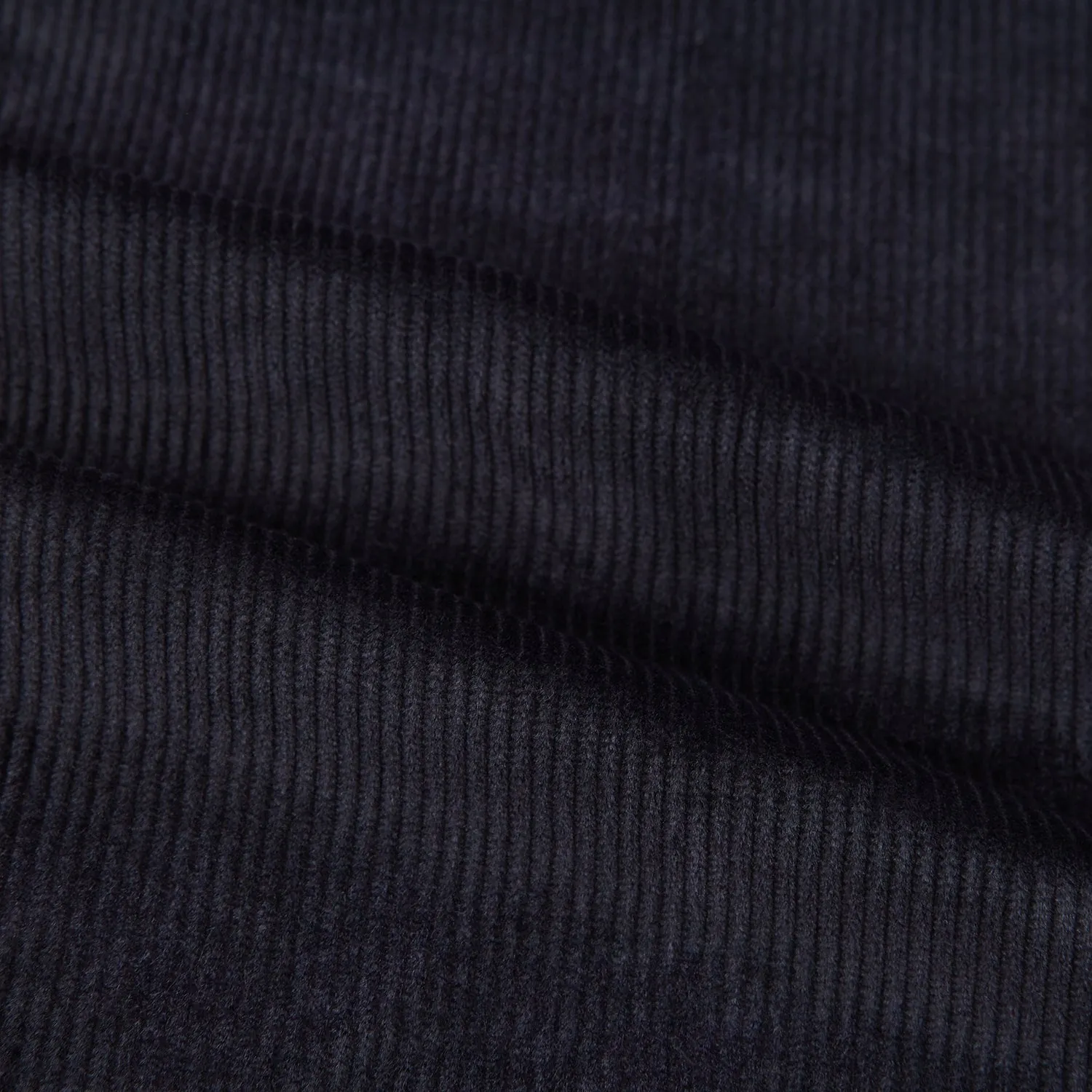 Navy Corduroy Henry Trousers