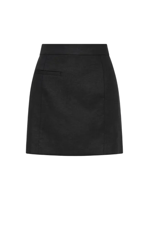 Nude Lucy Clio Linen Mini Skirt
