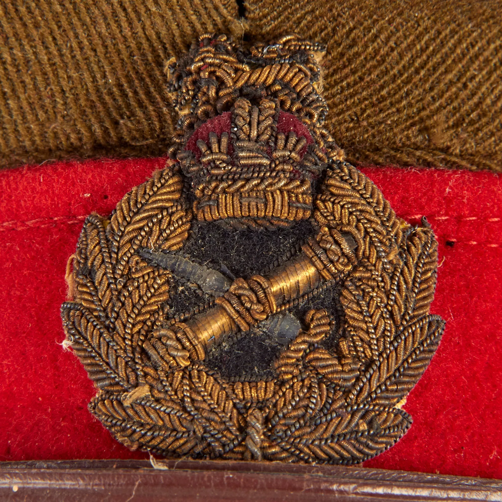 Original British WWII No.2: Service Dress Uniform Jacket and Peaked Visor with Research of Lieutenant-General Sir Noel Beresford-Peirse KBE, CB, DSO