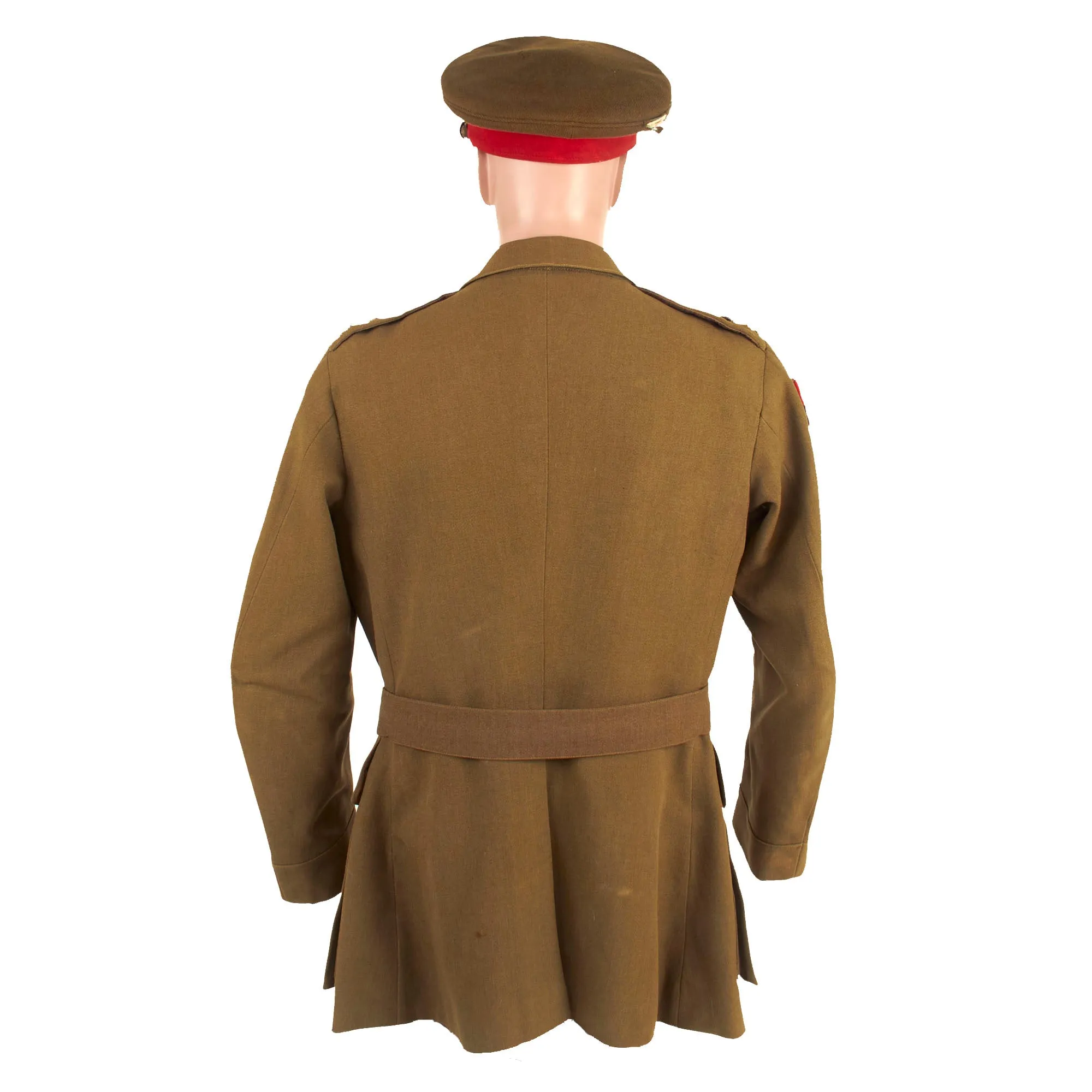 Original British WWII No.2: Service Dress Uniform Jacket and Peaked Visor with Research of Lieutenant-General Sir Noel Beresford-Peirse KBE, CB, DSO