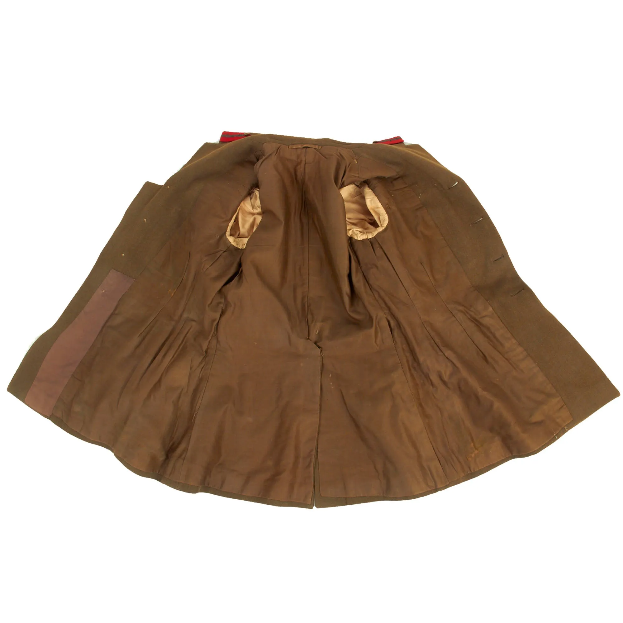 Original British WWII No.2: Service Dress Uniform Jacket and Peaked Visor with Research of Lieutenant-General Sir Noel Beresford-Peirse KBE, CB, DSO