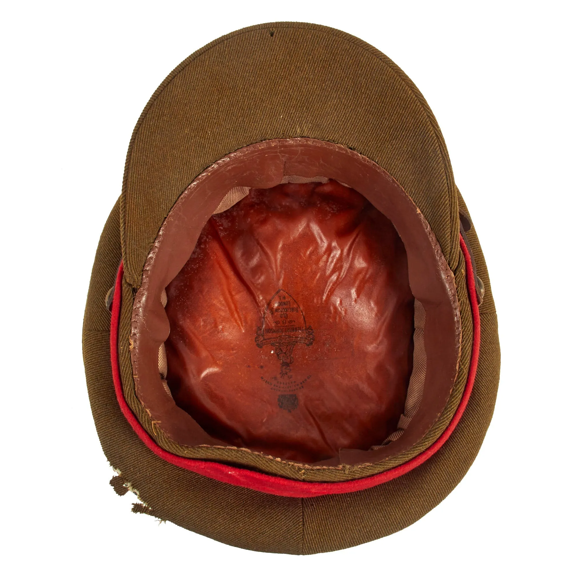 Original British WWII No.2: Service Dress Uniform Jacket and Peaked Visor with Research of Lieutenant-General Sir Noel Beresford-Peirse KBE, CB, DSO