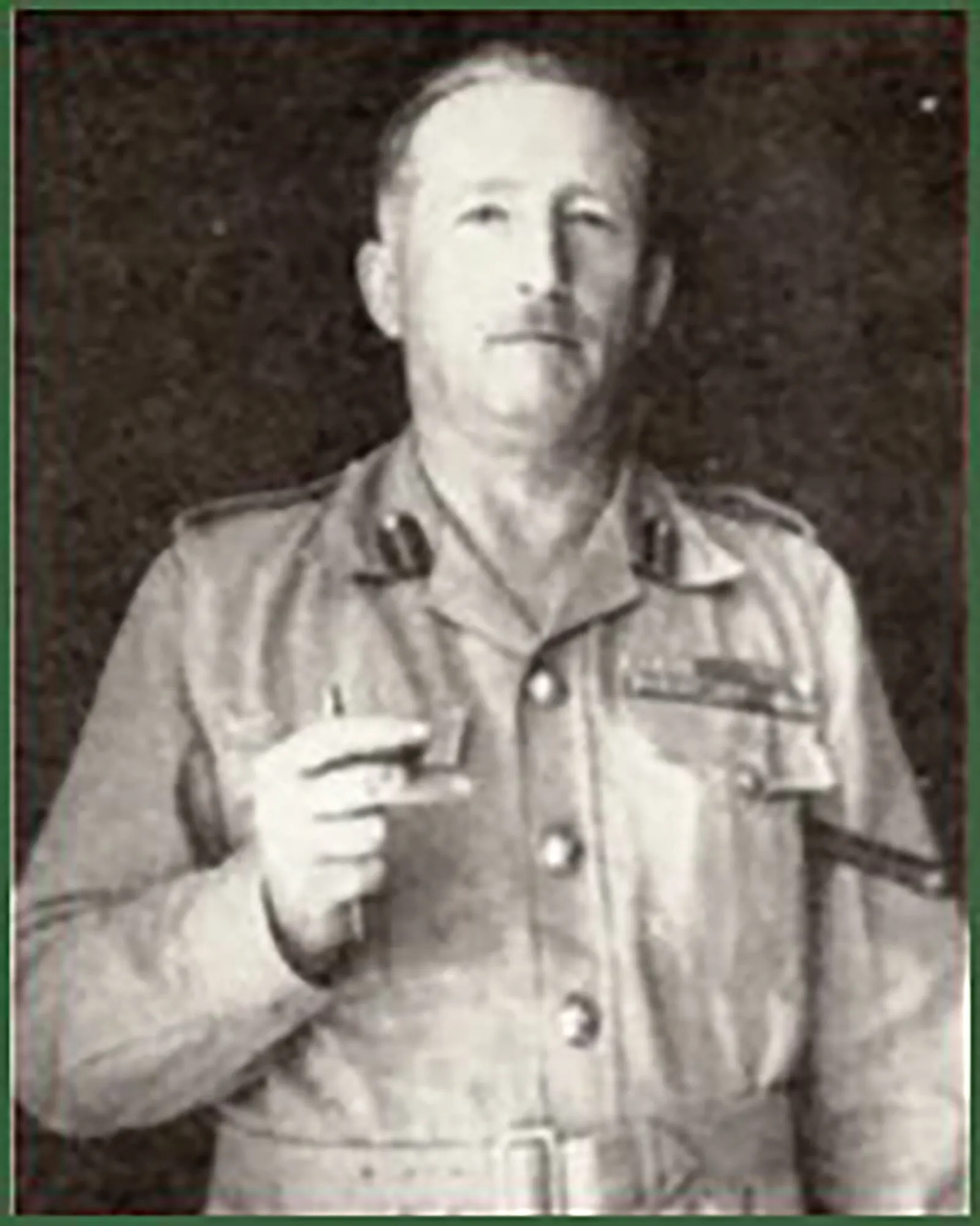 Original British WWII No.2: Service Dress Uniform Jacket and Peaked Visor with Research of Lieutenant-General Sir Noel Beresford-Peirse KBE, CB, DSO
