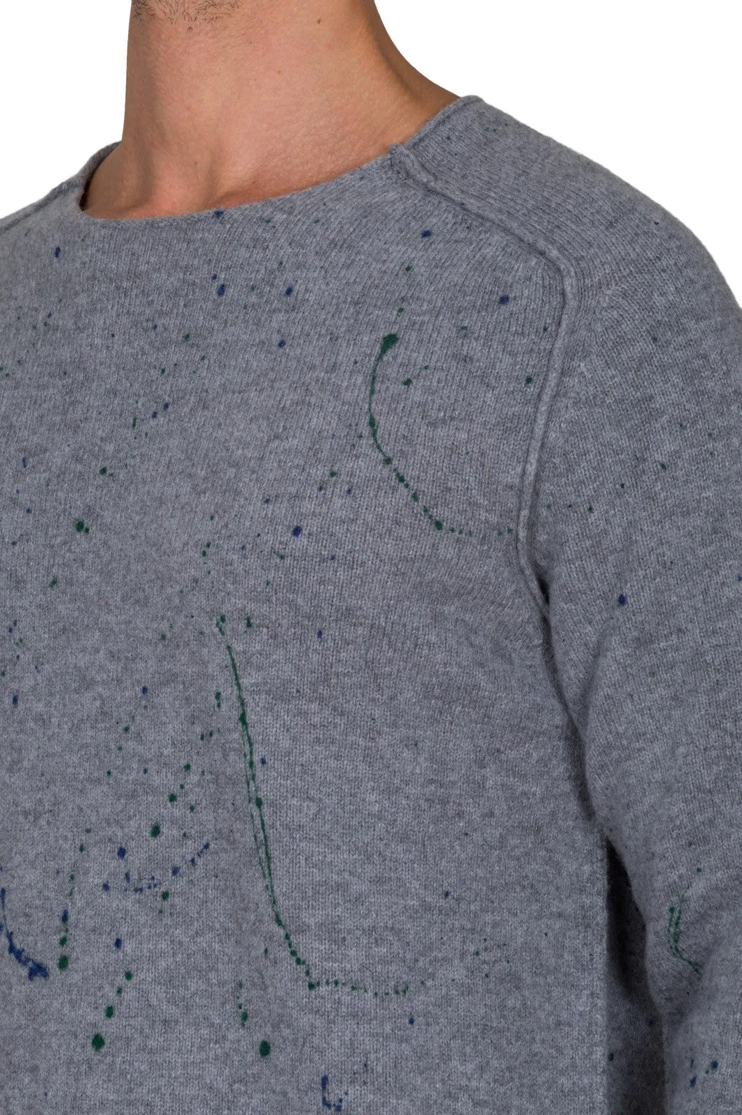 Paint Splatted Sweatshirt