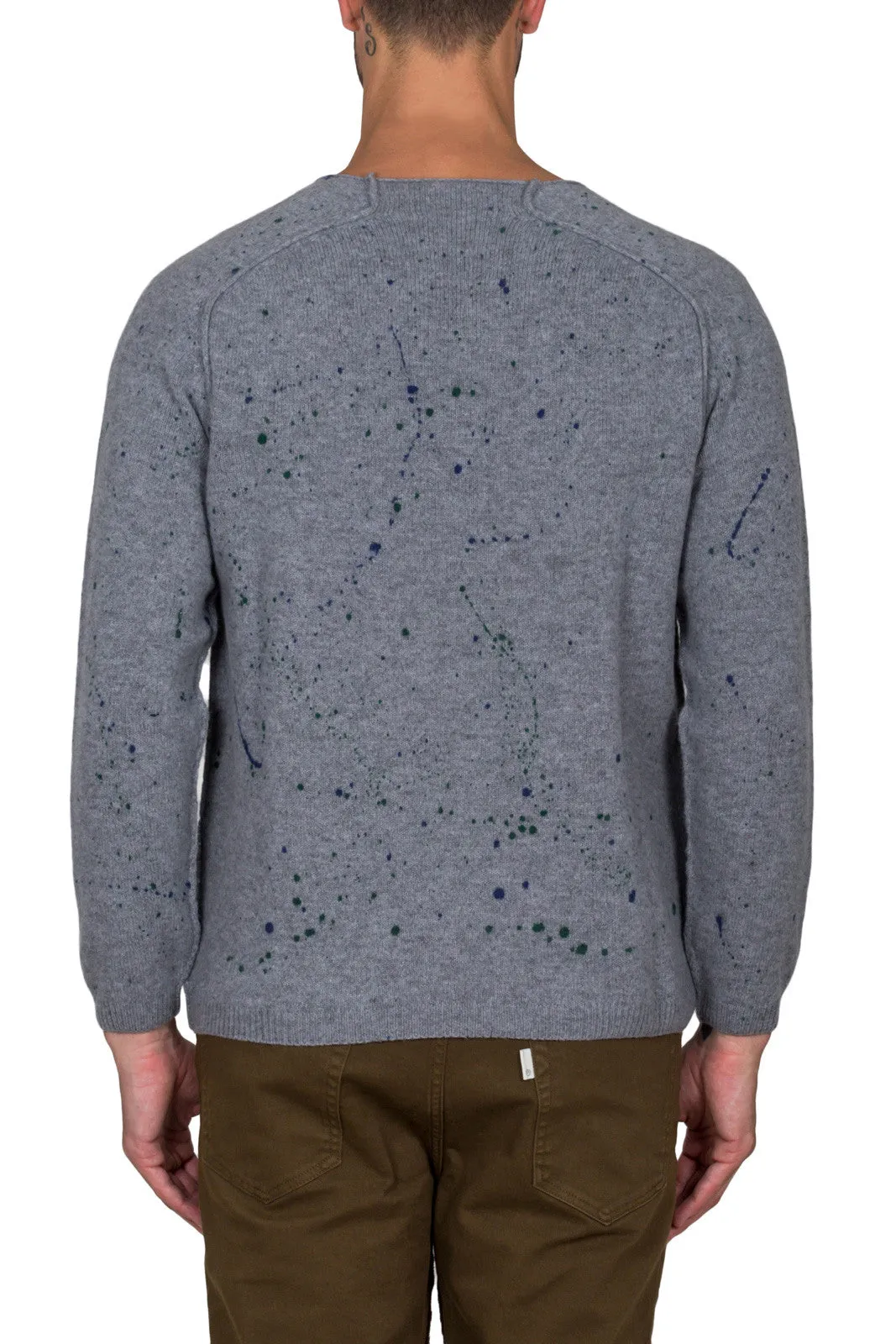 Paint Splatted Sweatshirt
