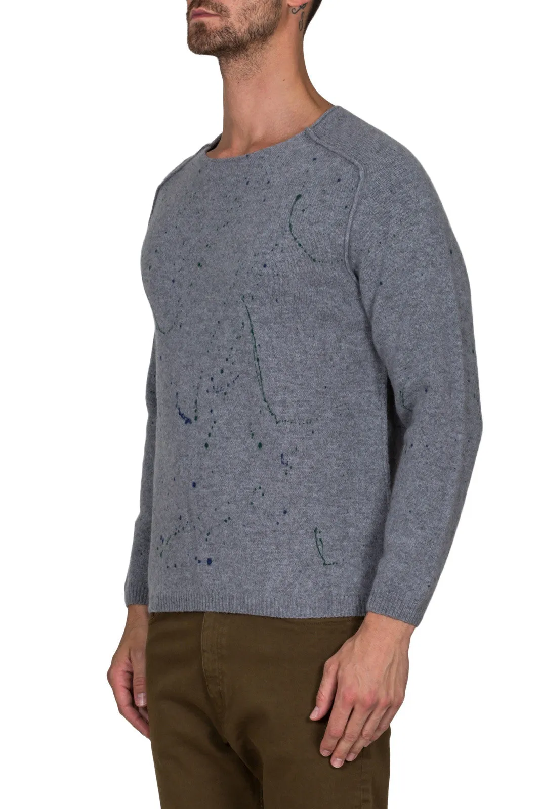 Paint Splatted Sweatshirt
