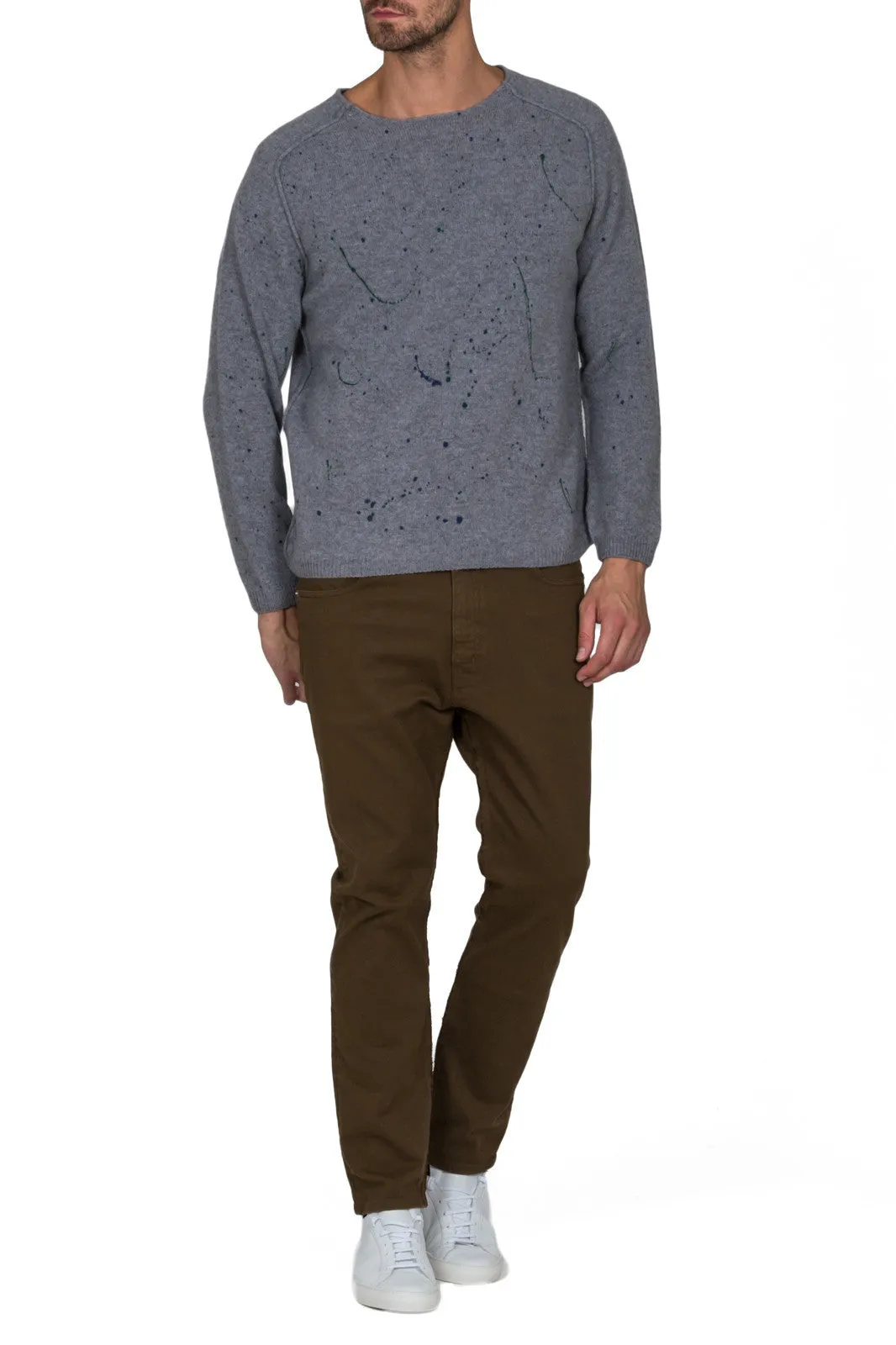 Paint Splatted Sweatshirt