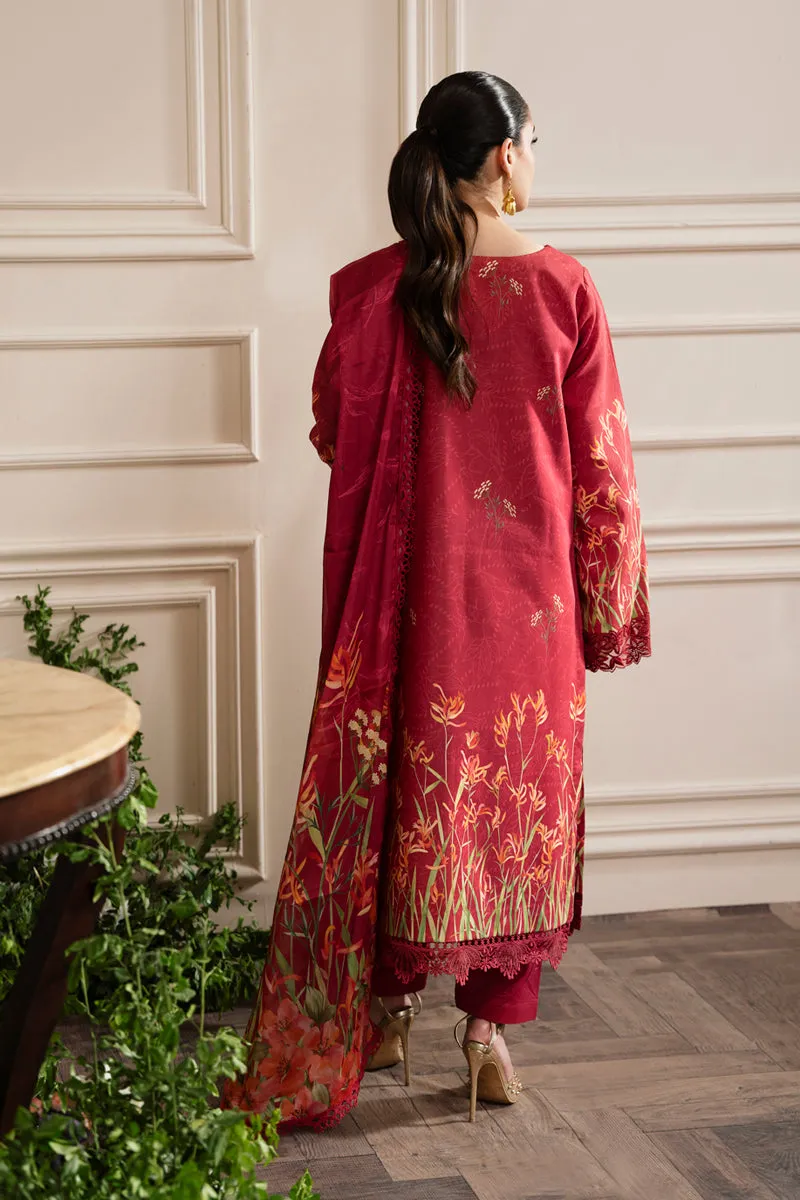 Rang Rasiya Lifestyle Embroidered Lawn Edit – Crimson