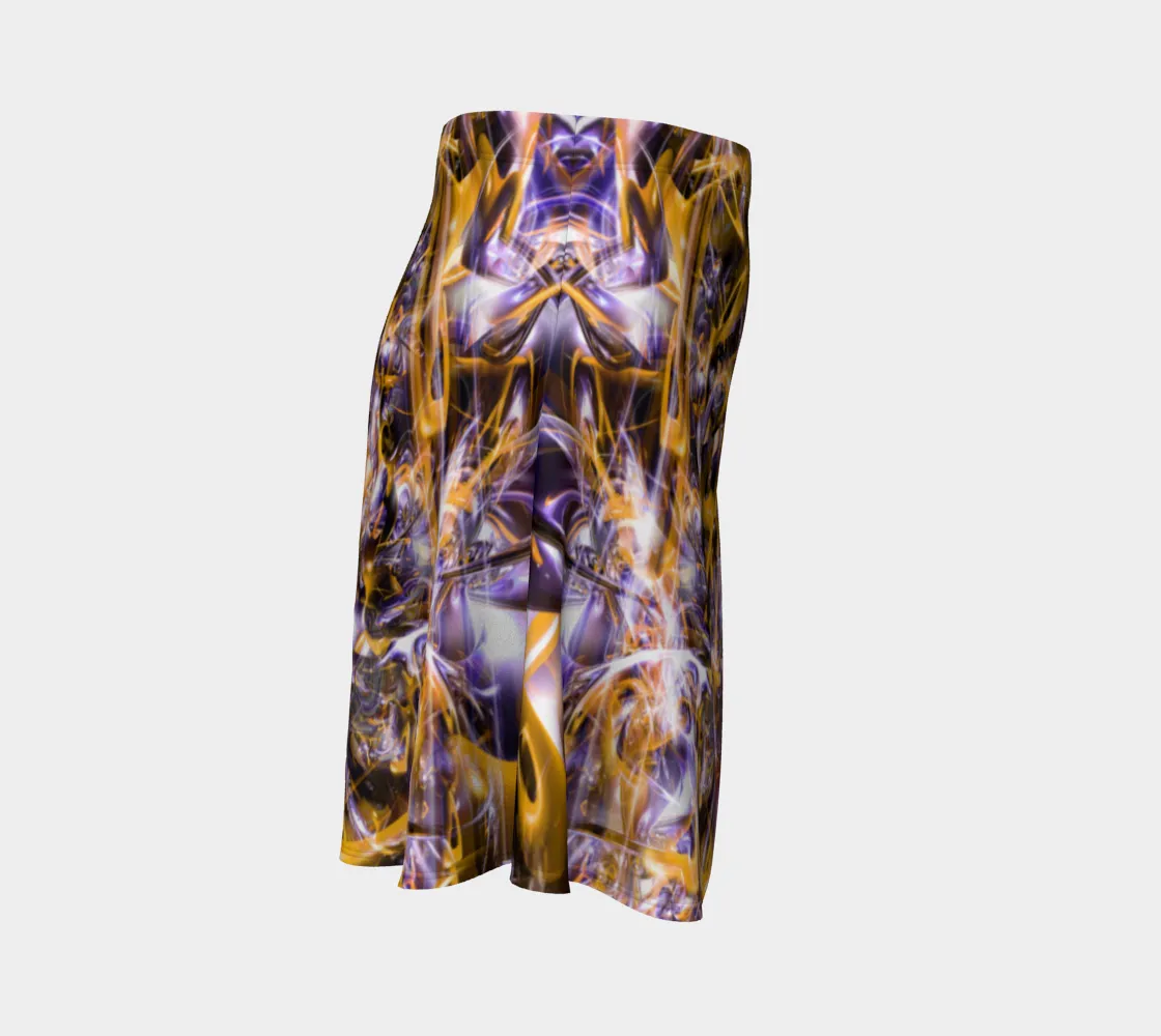 RELINQUISHING THE LIGHT FLARE SKIRT
