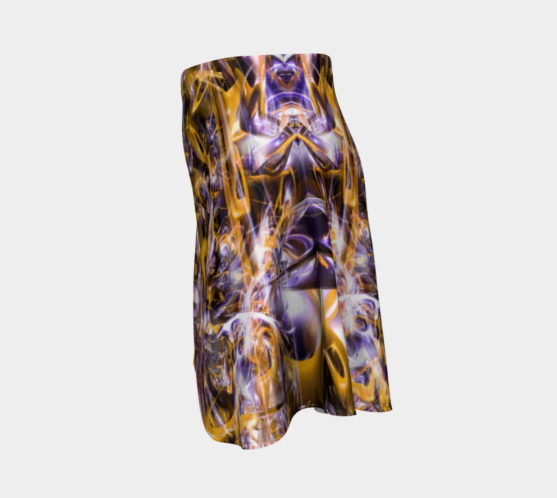 RELINQUISHING THE LIGHT FLARE SKIRT