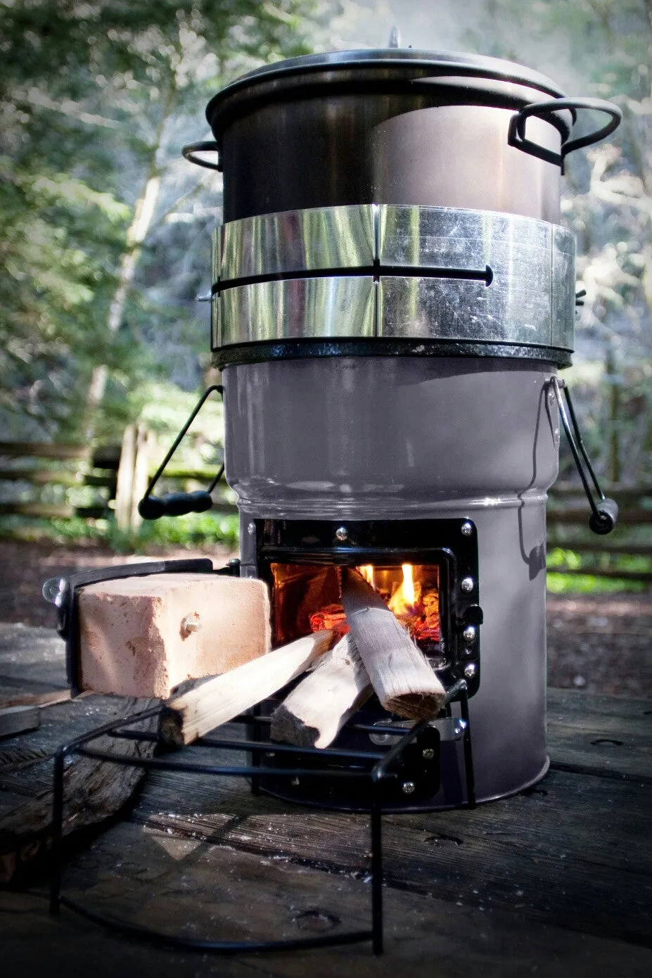 Rocket Stove Power Ring