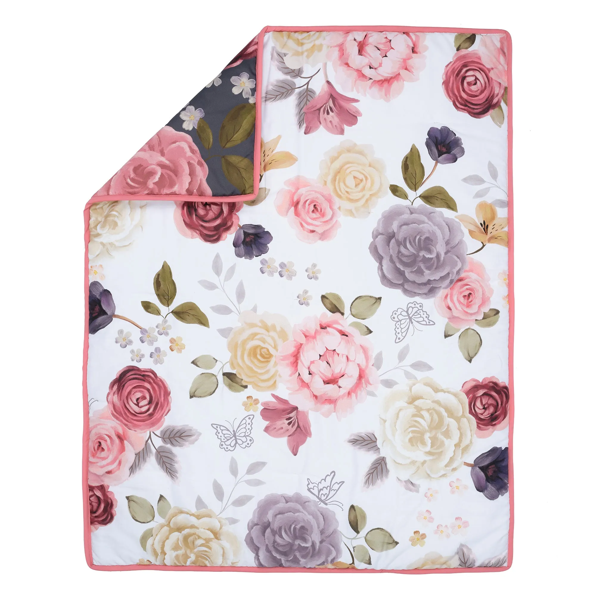 Secret Garden 3-Piece Crib Bedding Set