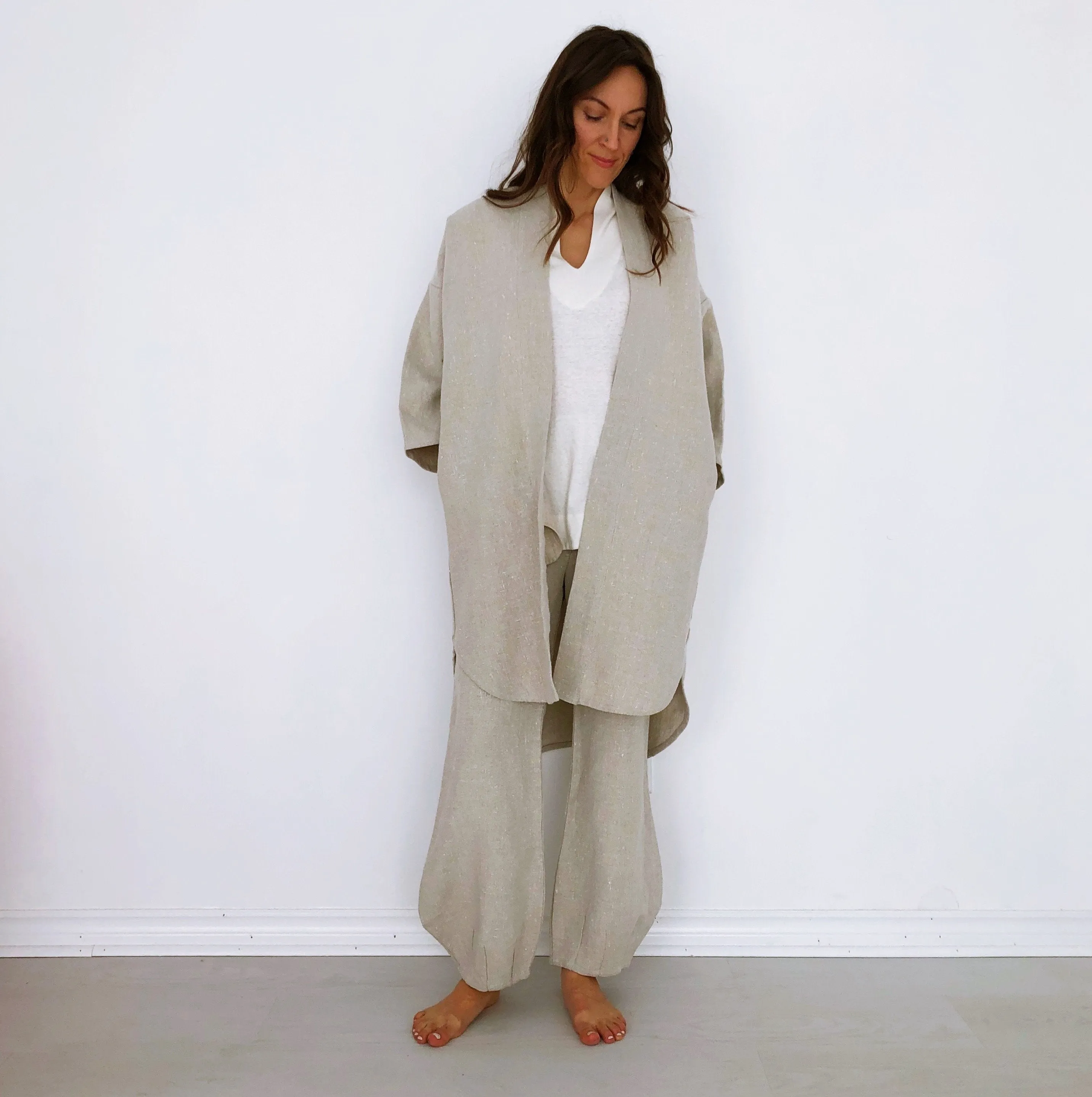 The OM SHANTI Meditation Kimono