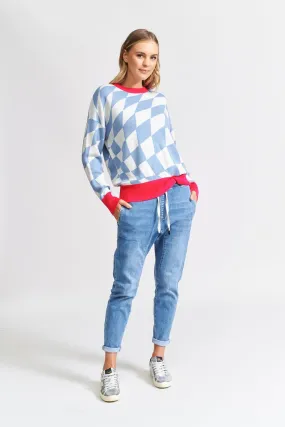 The Others - The Warp Knit - Blue Bone Combo