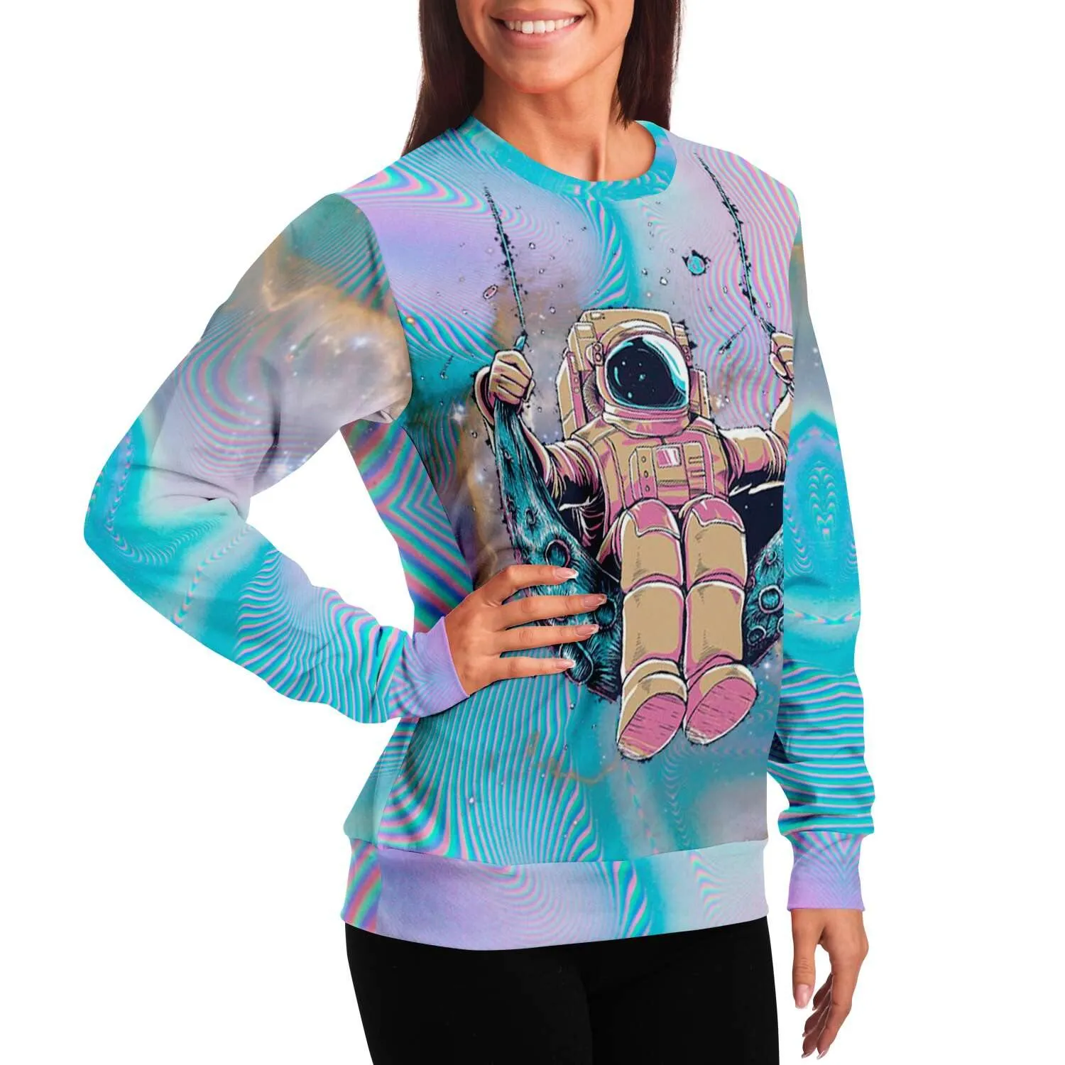 Trippynaut Holographic Sweatshirt