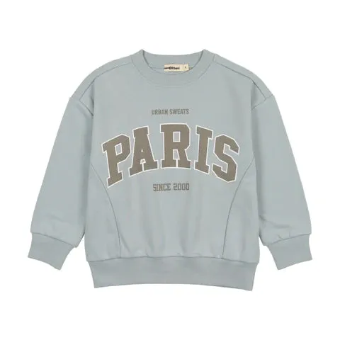 Urbani Light Blue PARIS Sweatshirt