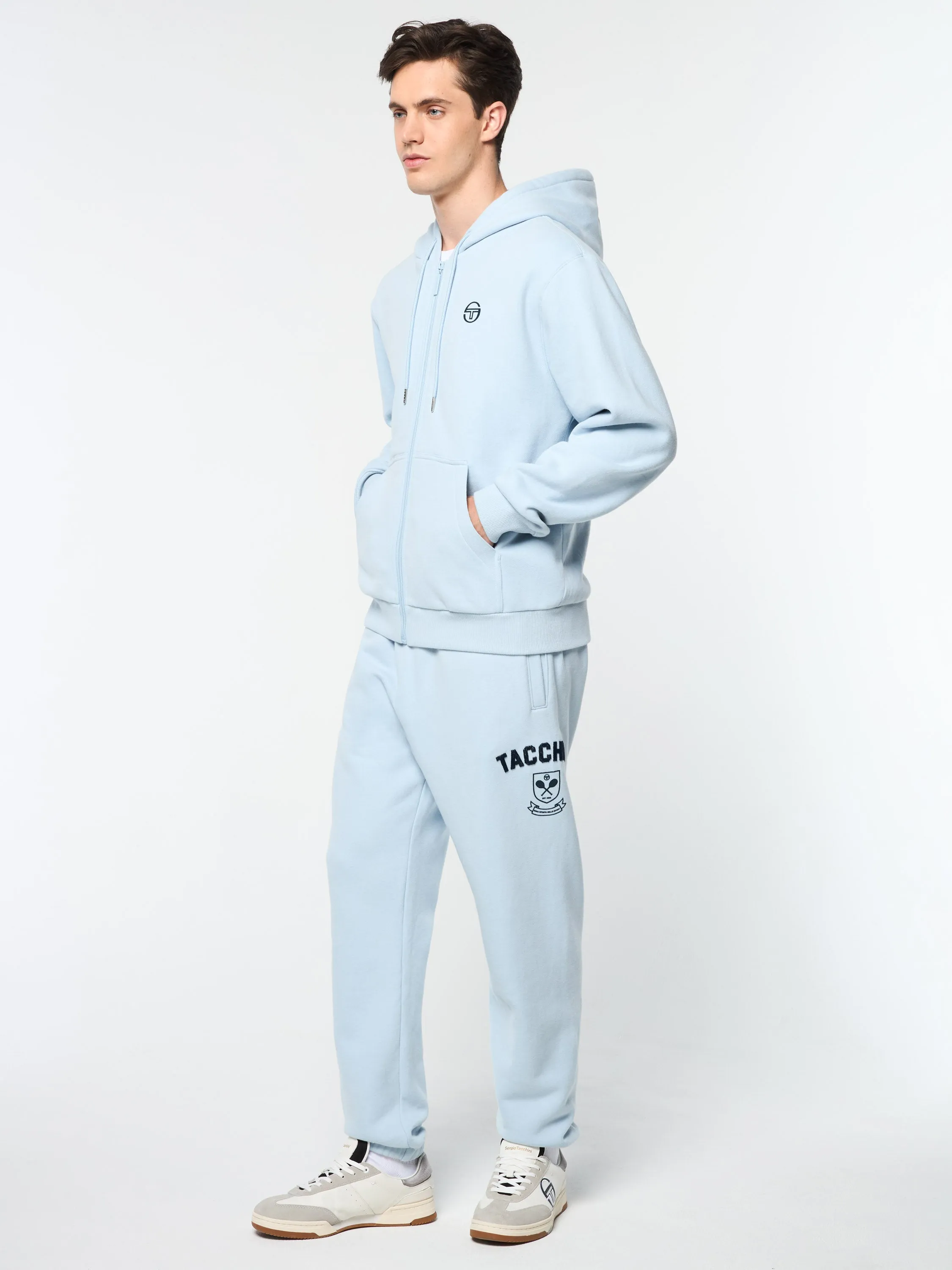 Varsita Zip Up Hoodie- Celestial Blue