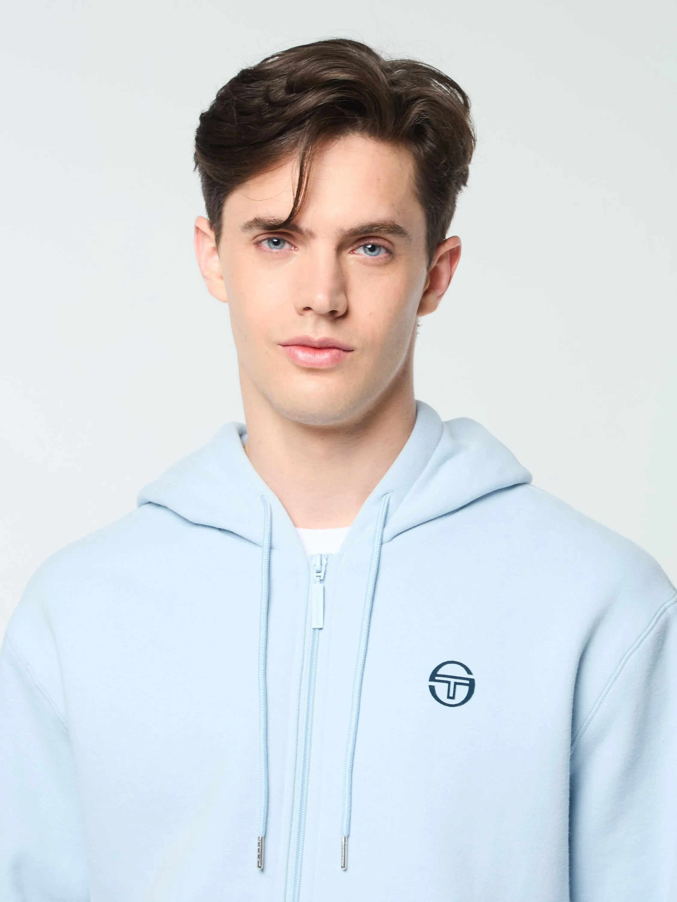 Varsita Zip Up Hoodie- Celestial Blue