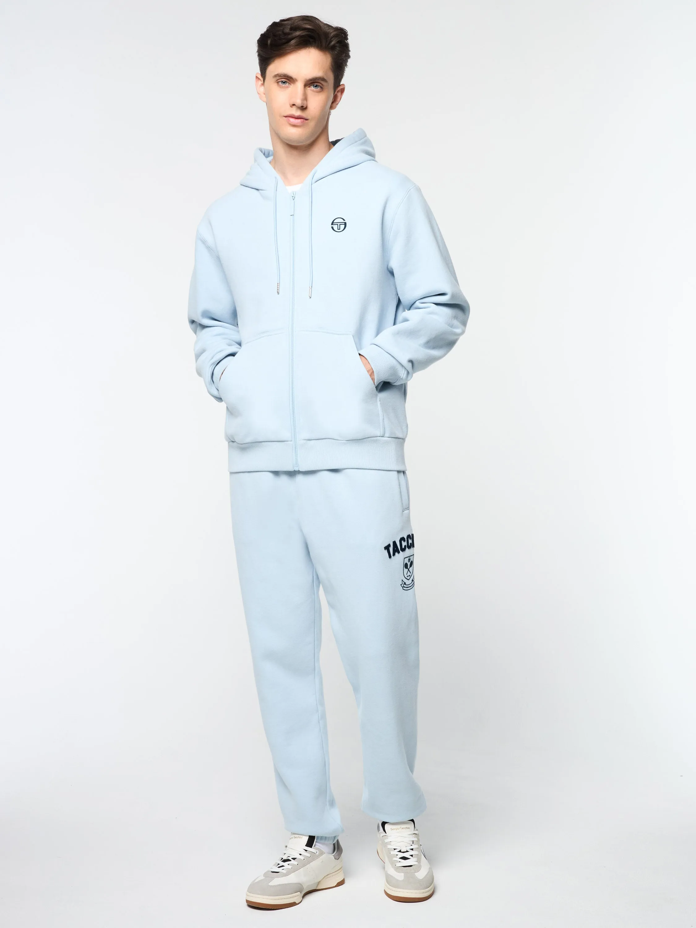 Varsita Zip Up Hoodie- Celestial Blue