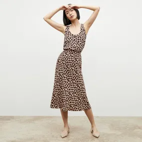 Vicky Tank - Washable Silk :: Sahara Print