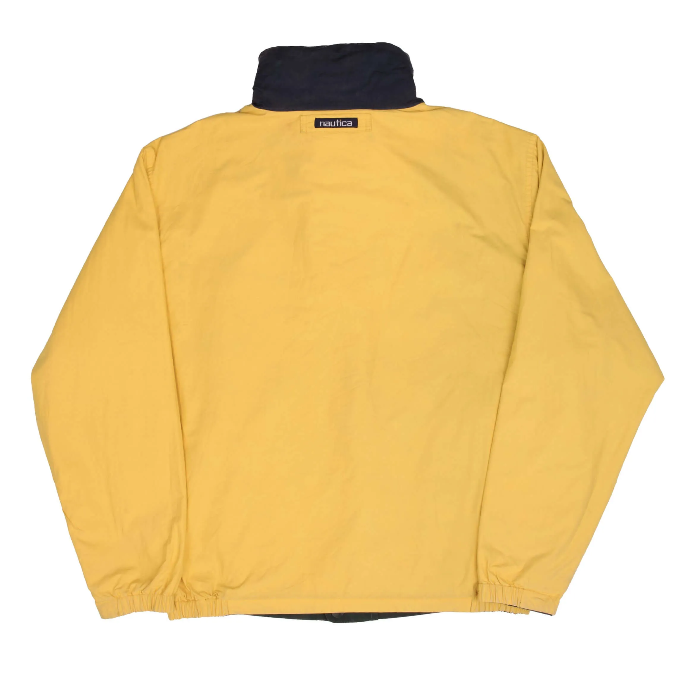 VINTAGE NAUTICA REVERSIBLE WINDBREAKER SAIL JACKET 1990S SIZE 2XL