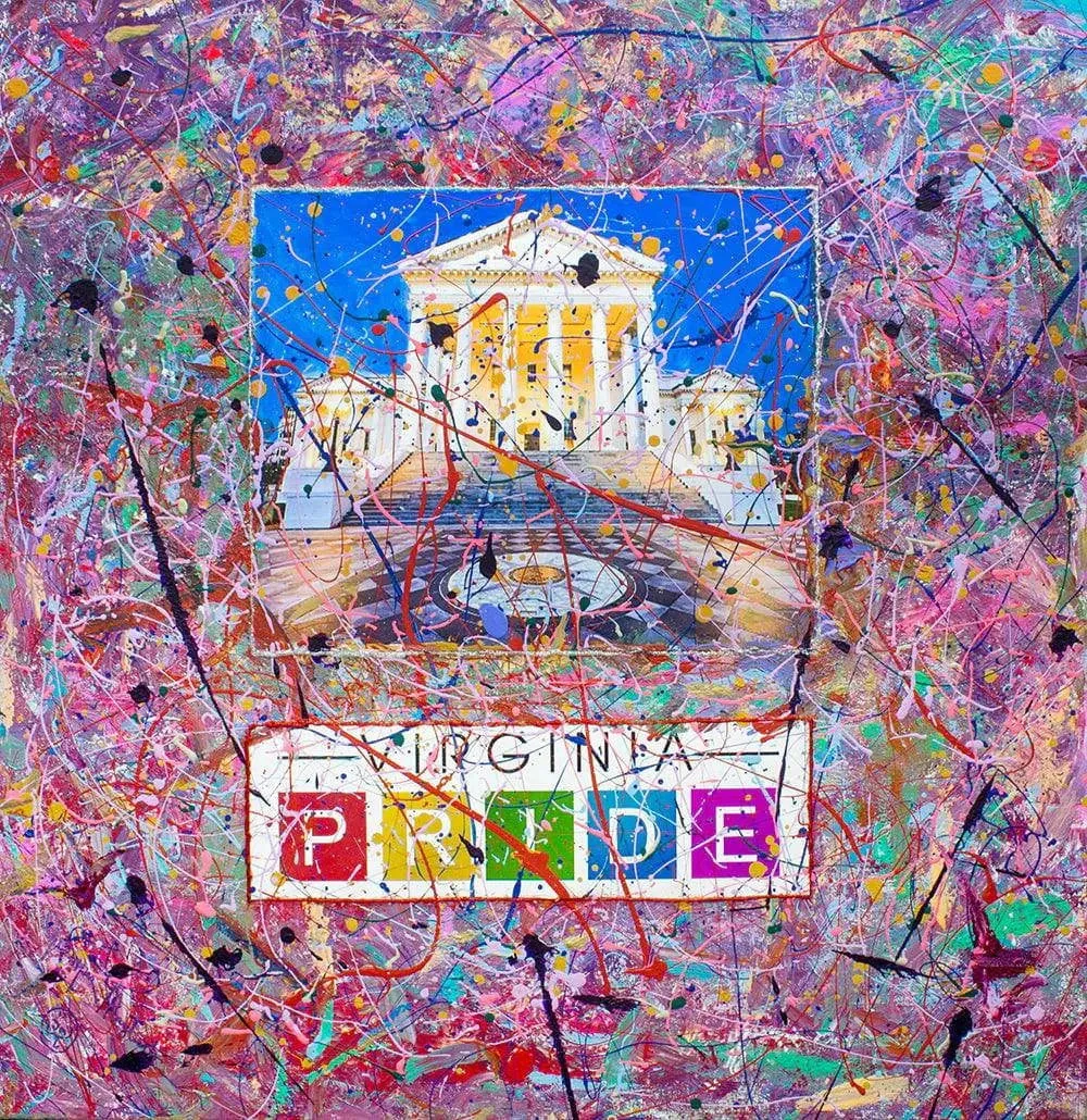 Virginia Pride #1 - Original Painting - SOLD