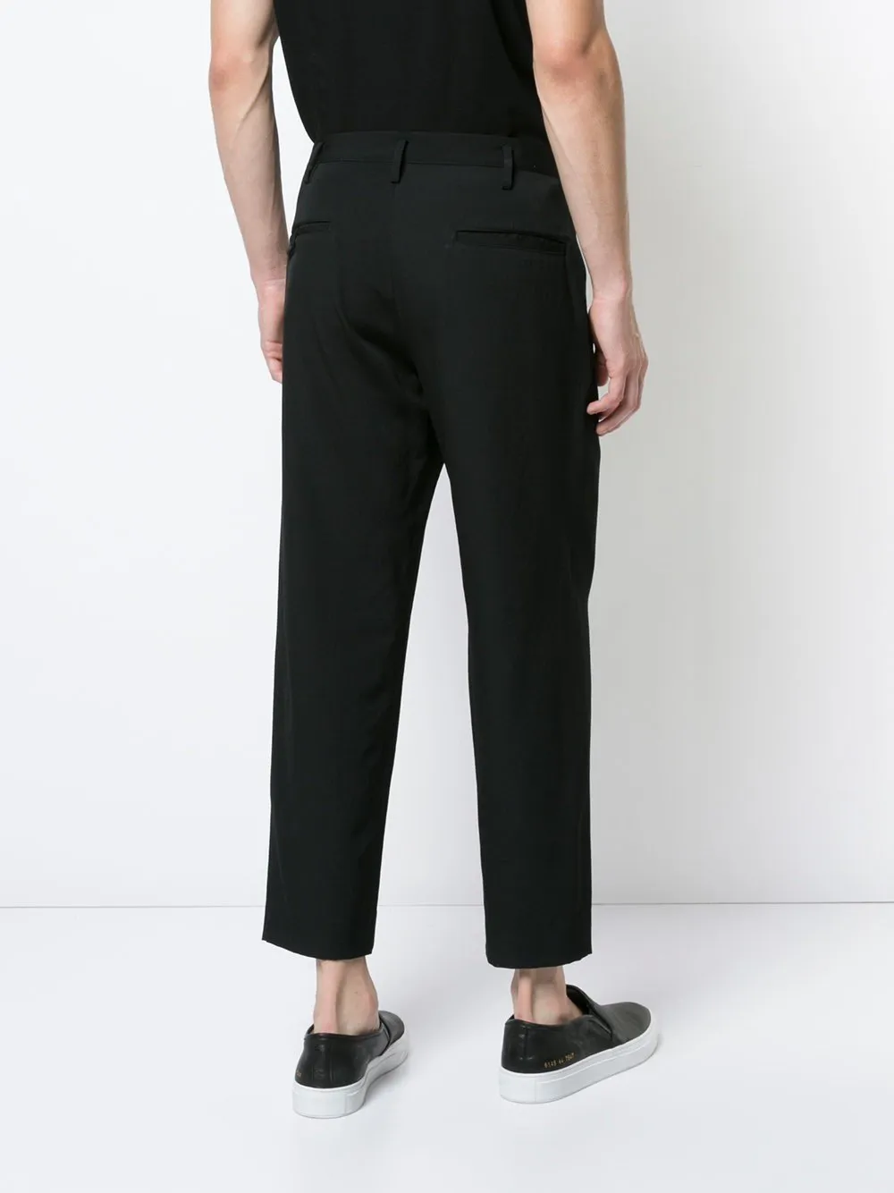 Wool Gabardine Jumpring Side Stripe Pant